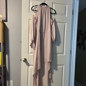 Elegant Cold Shoulder Dress